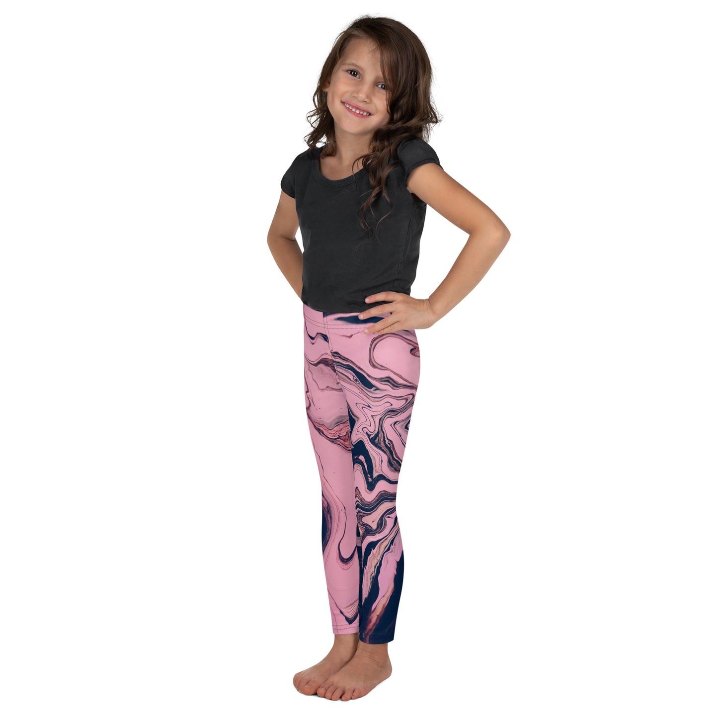 Azure Twilight Girl's Leggings - FLAKOUT