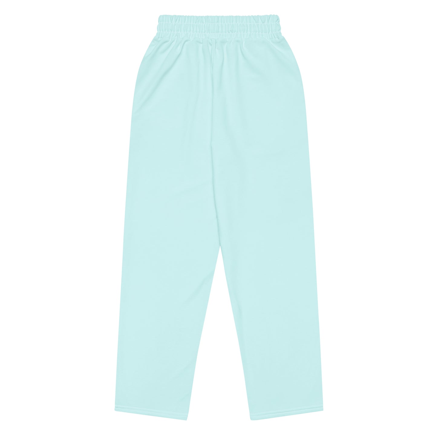 Unisex Wide-leg Recycled Joggers - Light Blue - FLAKOUT