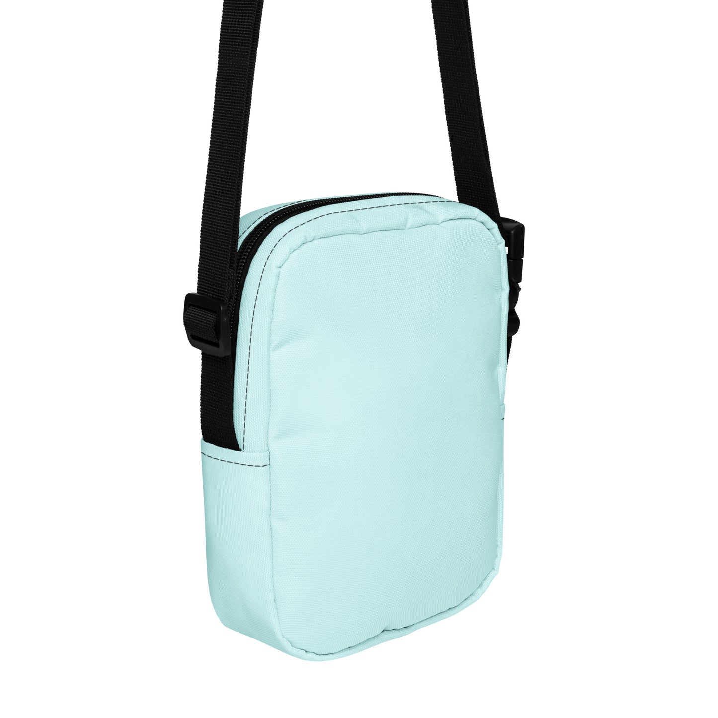 Unisex Water-resistant Crossbody Bag - Light Blue - FLAKOUT