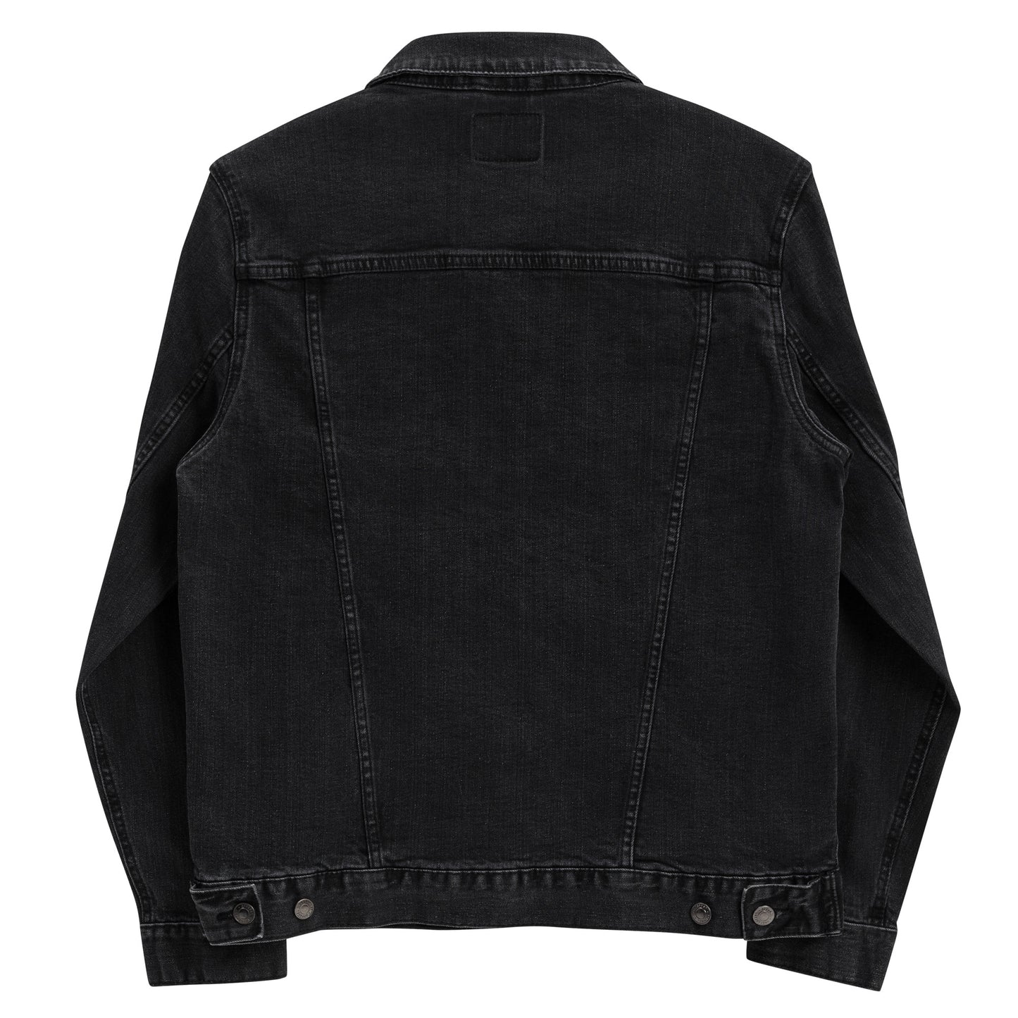 Unisex Denim Jacket Embroidered Logo - FLAKOUT