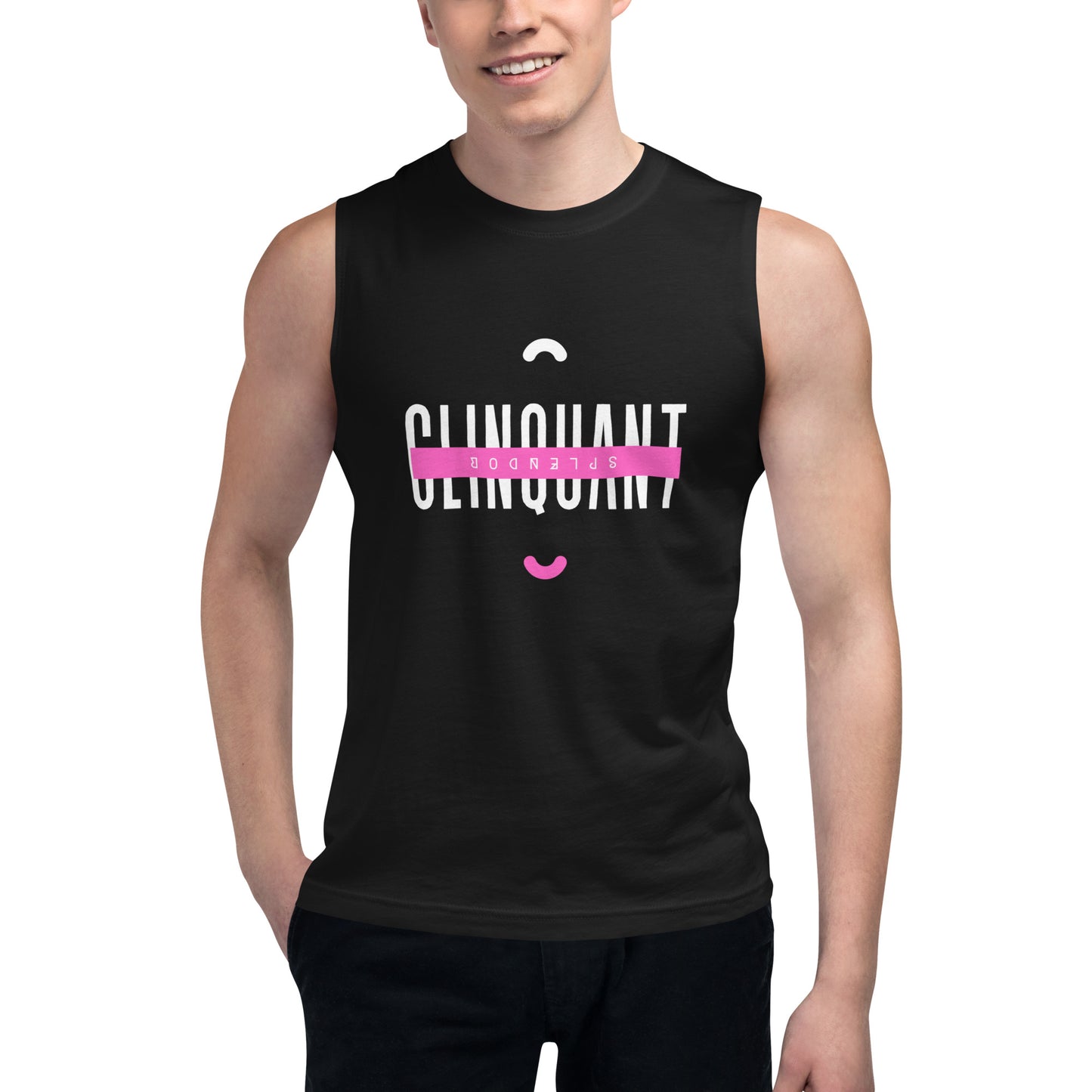 Clinquant Glam Muscle Shirt - FLAKOUT