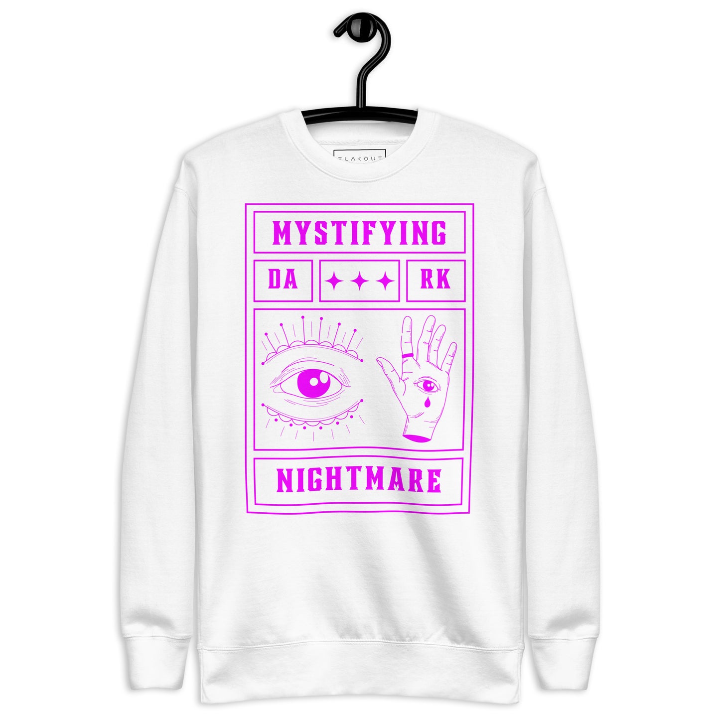 Mystifying Nightmare Shadowy Enigma Sweatshirt - FLAKOUT