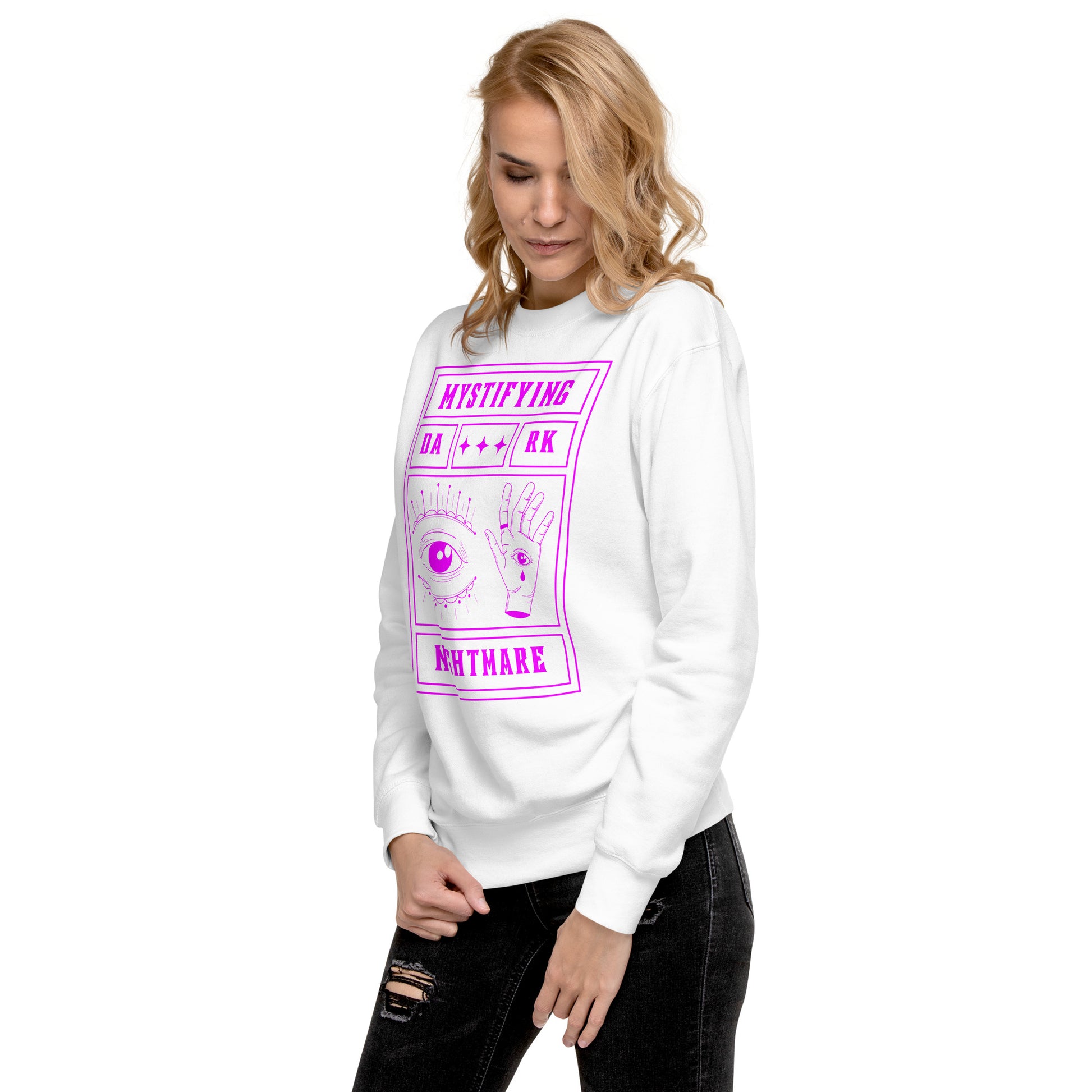 Mystifying Nightmare Shadowy Enigma Sweatshirt - FLAKOUT