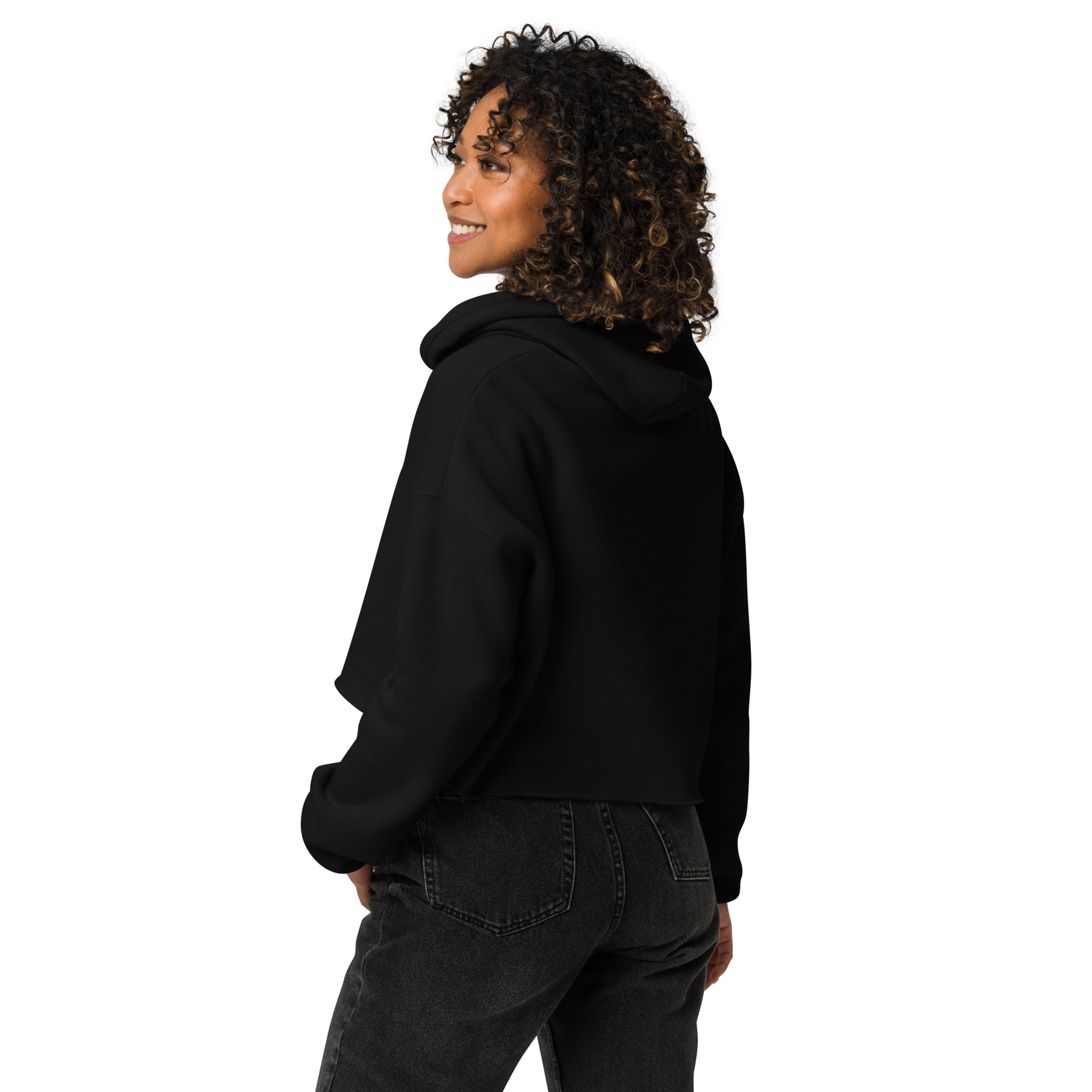 Women's Crop Hoodie Astronaut - FLAKOUT