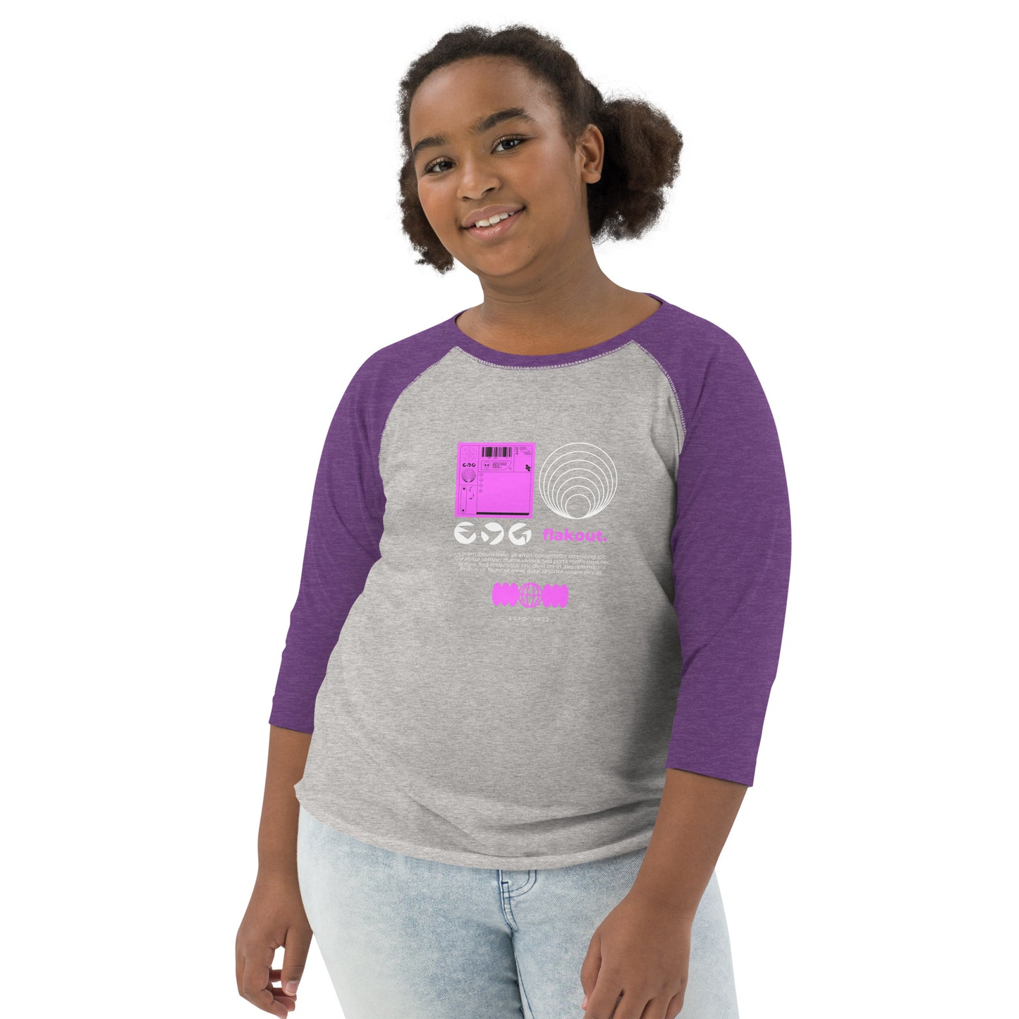 Kid's Long Sleeve Shirt flakout. - FLAKOUT