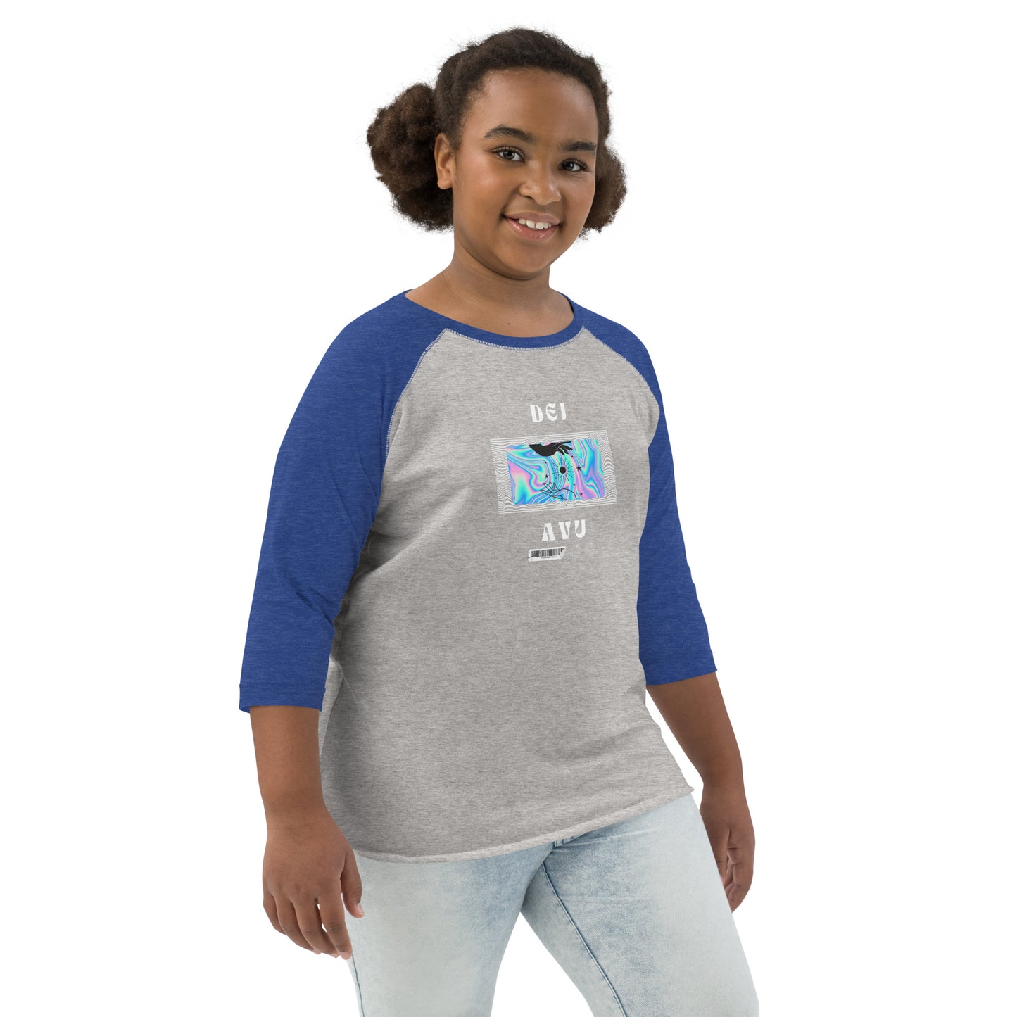 Echoes of Dejavu Kid's Long Sleeve Shirt - FLAKOUT