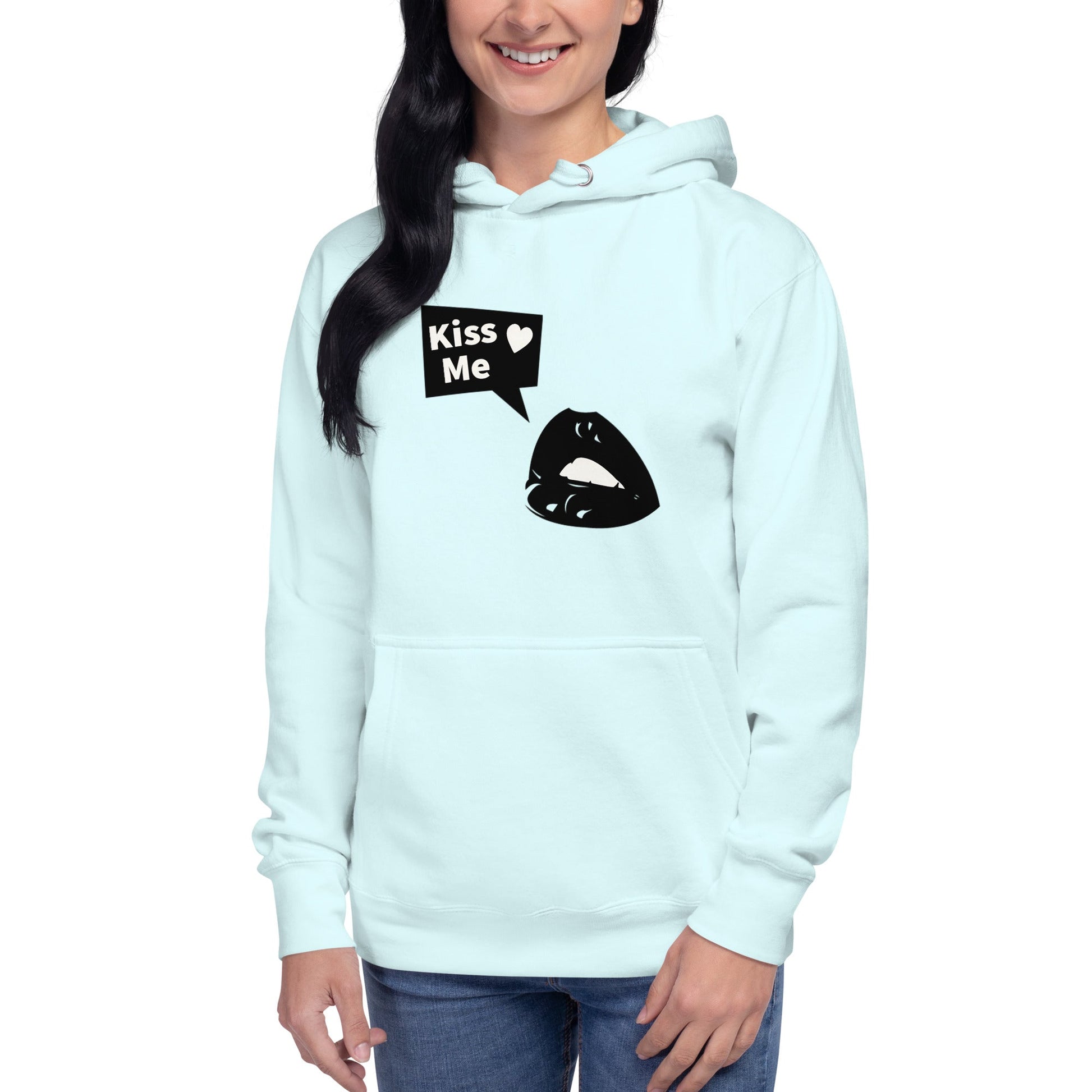 Sweet Talker Kiss Me Women's Hoodie - FLAKOUT